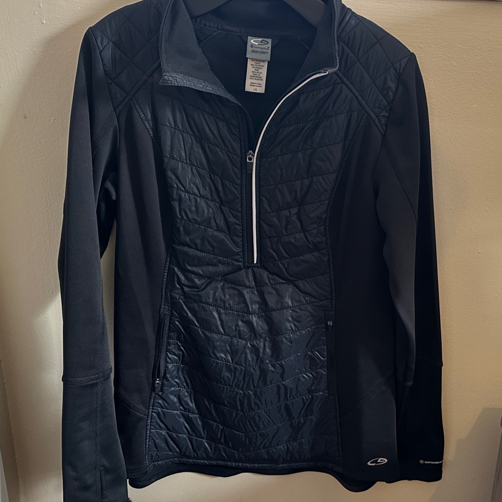 Champion  Duo Dru Black Athletic Jacket